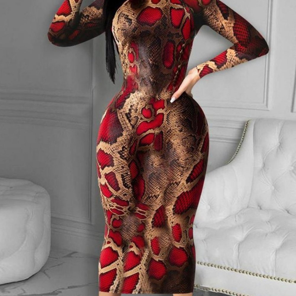 Long sleeve Bodycon dress